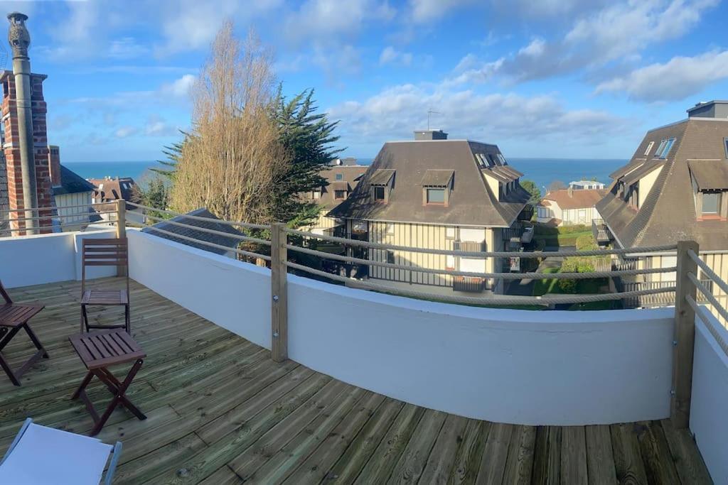 Maison Proche Plage Vue Mer Бенервиль-сюр-Мер Экстерьер фото
