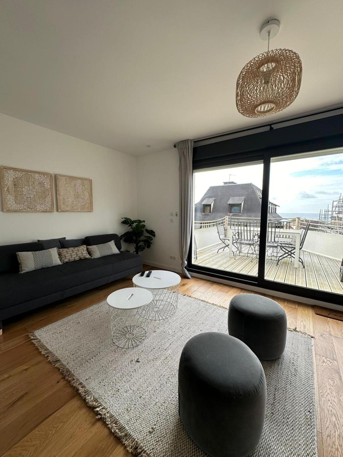 Maison Proche Plage Vue Mer Бенервиль-сюр-Мер Экстерьер фото