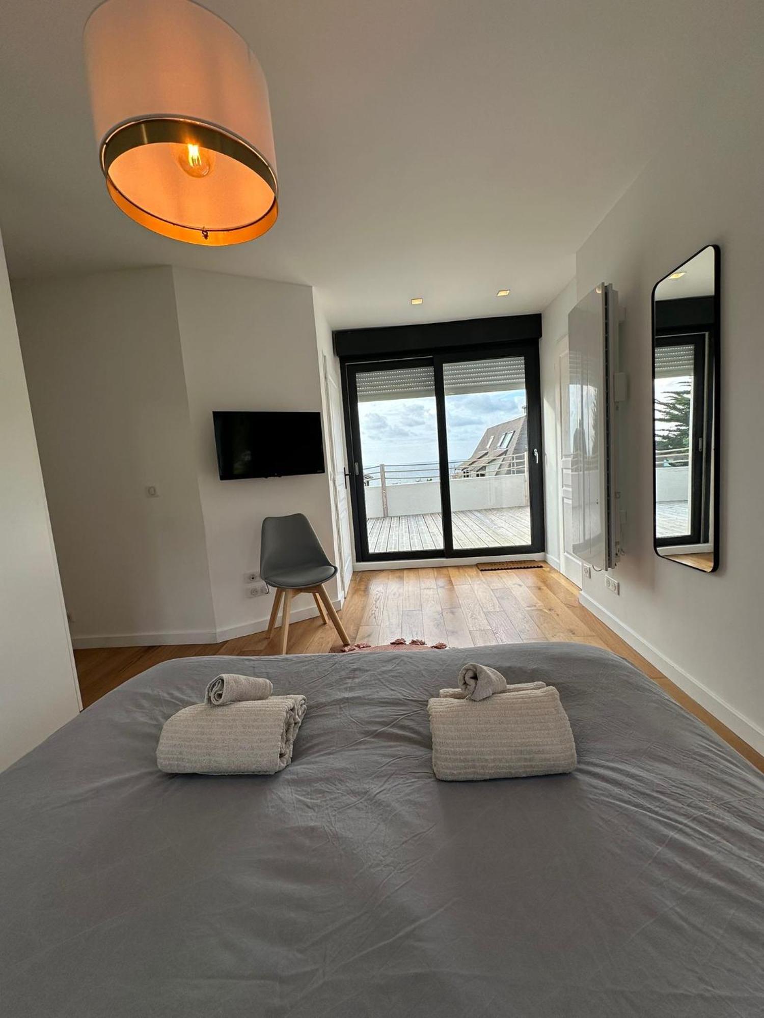 Maison Proche Plage Vue Mer Бенервиль-сюр-Мер Экстерьер фото